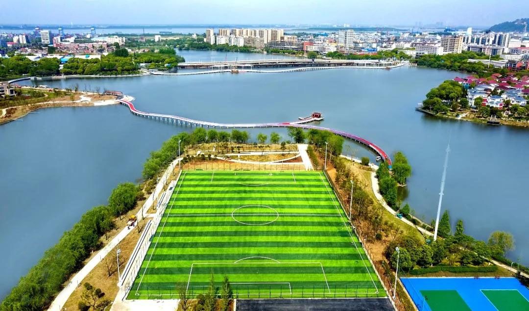 芜湖新公园，城市新名片，绿意活力四溢展现眼前